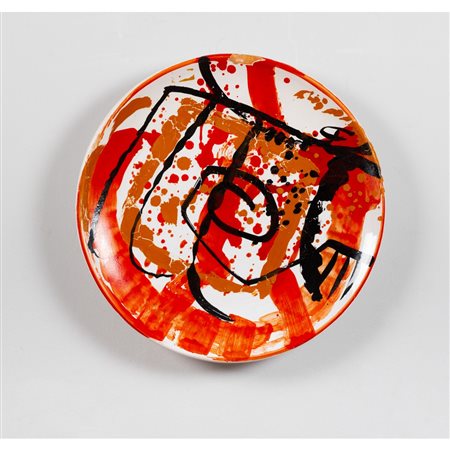 GAI CANDITO, Piatto circolare in ceramica