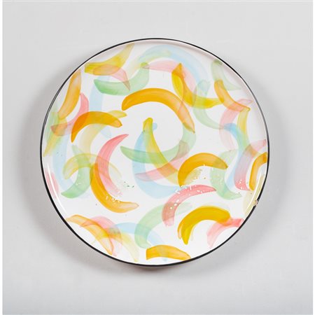 FIUMARA D’ARTE ANTONIO PRESTI, Piatto circolare in ceramica