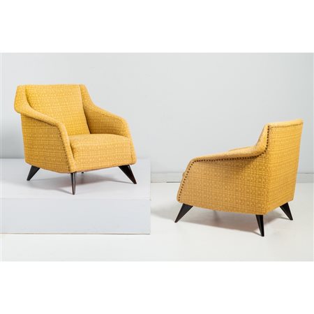 CARLO DE CARLI, Coppia di poltrone