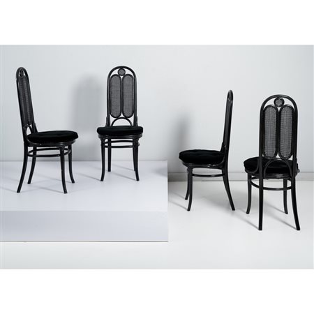 MICHAEL THONET, Quattro sedie modello “Crystal Palace”