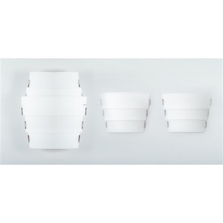 MAZZEGA, Tre lampade da parete