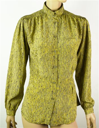 Giorgio Armani SHIRT Description: Printed silk shirt from the 90's. Made in...