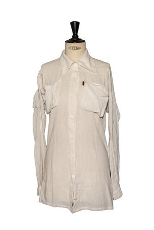 Vivienne Westwood ANGLOMANIA SHIRT Description: White shirt in cotton. Two...