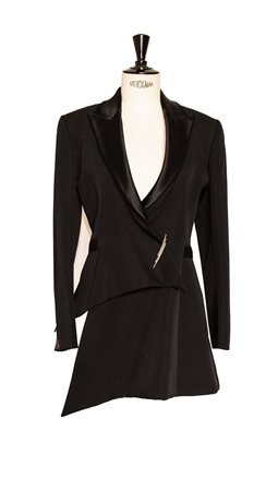 Claude Montana ANGEL JACKET Description: Tuxedo-style double-breasted...