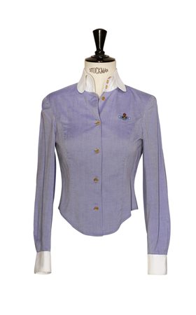 Vivienne Westwood KRALL OXFORD SHIRT Description: Krall model shirt in light...