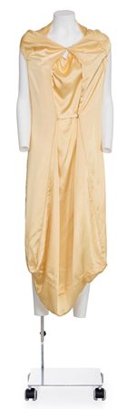 Maison Martin Margiela RARE SATIN DRESS INSPIRED BY A SOFA COVER Description:...