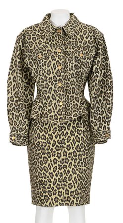 Junior Gaultier ICONIC ANIMALIER PRINTED SUIT Description: Iconic beige and...