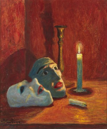 GONZAGA GIOVANFRANCESCO (1921 - 2007) - Notturno.