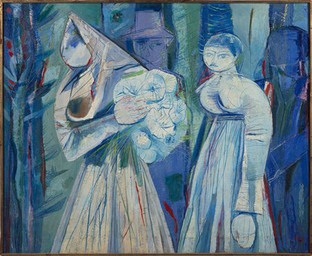 PRICA ZLATKO (1916 - 2003) - Sposalizio a Rakovica.