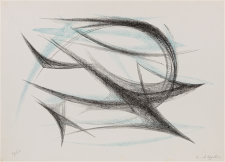 Carmelo Cappello (Ragusa 1912-Milano 1996)  - Senza titolo, 1963