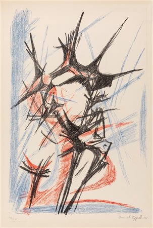 Carmelo Cappello (Ragusa 1912-Milano 1996)  - Senza titolo, 1958