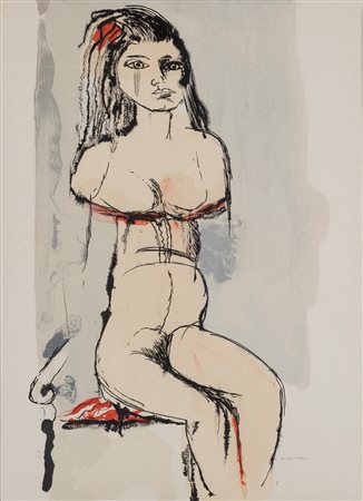 Bruno Cassinari (Piacenza 1912-Milano 1992)  - Senza titolo