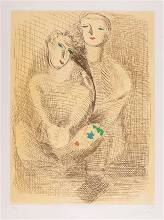 Sandro Chia (Firenze 1946)  - Improvvisazioni su Leonardo, 1991