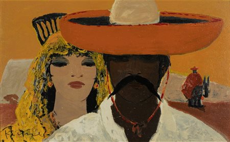 Salvatore Fiume (Comiso 1915-Canzo 1997)  - Senza titolo