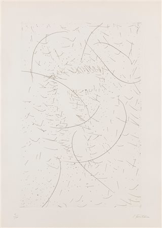 Lucio Fontana (Rosario 1899-Varese 1968)  - Il Sette Magnetico