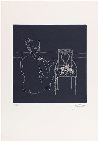 Franco  Gentilini (Faenza 1909-Roma 1981)  - Senza titolo