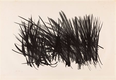 Hans Hartung (Lipsia 1904-Antibes 1989)  - L 91, 1963