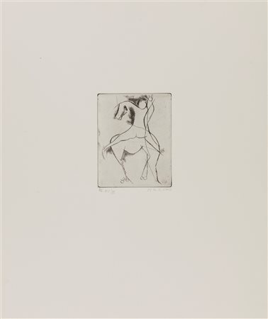 Marino Marini (Pistoia 1901-Viareggio 1980)  - Senza titolo 