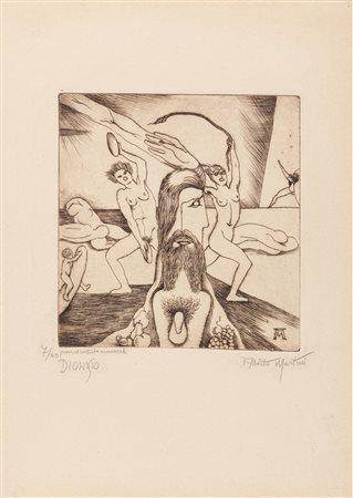 Alberto Martini (Oderzo 1876-Milano 1954)  - Dionisio, 1947