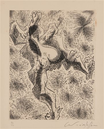 Andrè Masson (Balagny sur Thérain 1896-Parigi 1987)  - Senza titolo