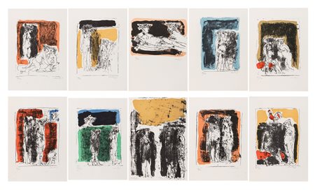 Carlo Mattioli (Modena 1911-Parma 1994)  - Senza titolo