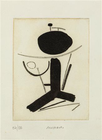 Bruno Munari (Milano 1907-Milano 1998)  - Senza titolo