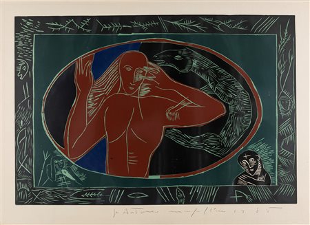 Mimmo Paladino (Paduli 1948)  - Elpodbomool, 1985