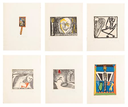 Mimmo Paladino (Paduli 1948)  - Bosforo, 1983