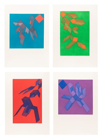 Achille Perilli (Roma 1927-2021)  - Variante, 1989