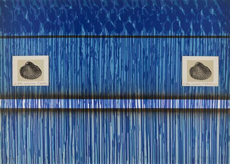 Concetto Pozzati (Vo 1935-Bologna 2017)  - Il blu nomina il mare