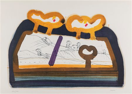 Concetto Pozzati (Vo 1935-Bologna 2017)  - Senza titolo