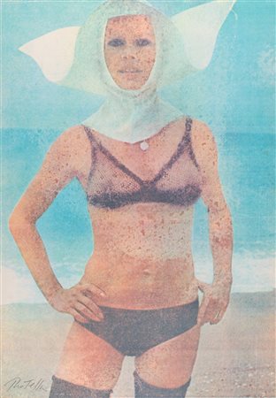 Mimmo Rotella (Catanzaro 1918-Milano 2006)  - Senza titolo