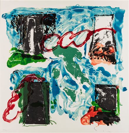 Mario Schifano (Homs 1934-Roma 1998)  - Senza titolo