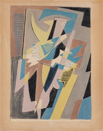 Gino Severini (Cortona 1883-Parigi 1966)  - Danseuse, 1957