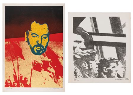Giangiacomo Spadari (San Marino 1938-Parigi 1997)  - lotto composto da 02 serigrafie, 1972