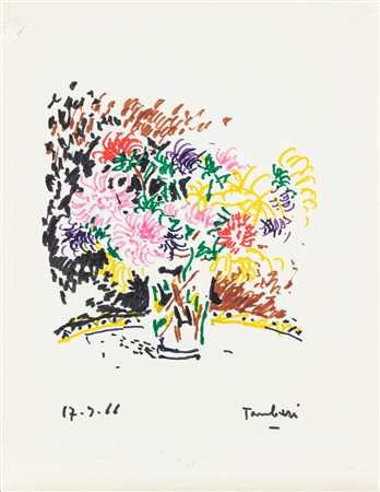 Orfeo Tamburi (Jesi 1906-Parigi 1994)  - lotto composto da 02 tavole