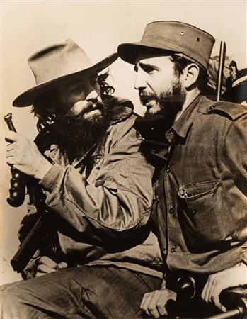 Luis Korda (1912-1985)  - Fidel Castro and Camilo Cienfuegos, Havana, 1959
