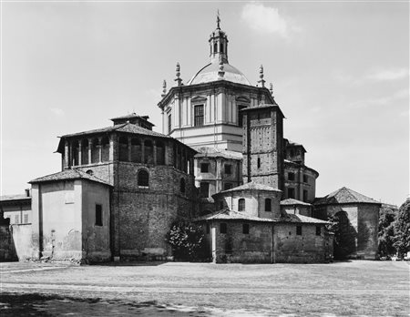 Gabriele Basilico (1944-2013)  - Basilica di San Lorenzo, Milano, 1980s