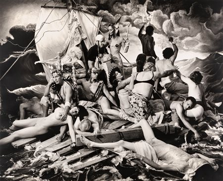 Joel Peter Witkin (1939)  - The Raft of George W. Bush, 2006