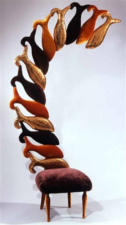 Carla Tolomeo, Yellow and gold, 2002