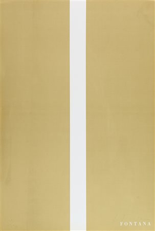Lucio Fontana, Senza titolo, 1966