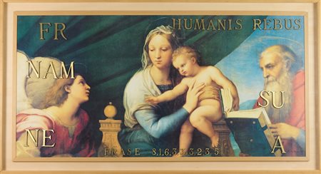 Eugenio Miccini, Humanis Rebus (Infrange l'onestà chi non ama la sua legge), 1995