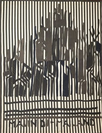 Aldo Mondino, Malindi Mailand, 1987