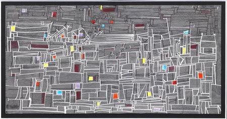 Piero Dorazio, Costruzione, 1954