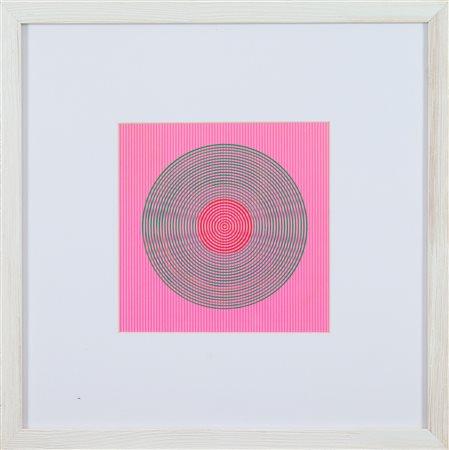 Edoardo Landi, Struttura visuale + influenza cromatica, 1973