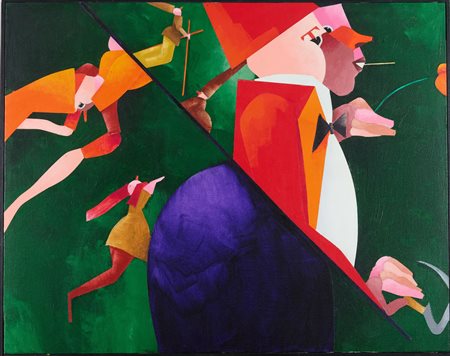 Emilio Tadini, Fiaba, 2001