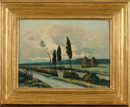 Gino Romiti, Paesaggio toscano