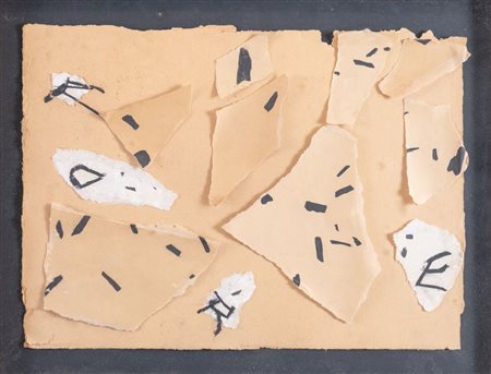 PIERO MANAI (Bologna 1951 – 1988) "Senza titolo", 1979. Tecnica mista e...