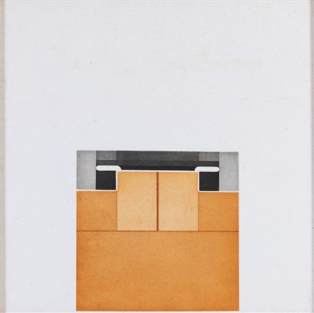 GIÒ POMODORO (Orciano di Pesaro 1930 - Milano 2002) "Senza titolo", 1982....