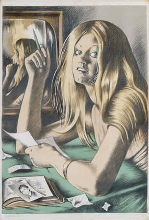 GREGORIO SCILTIAN (Nakhichevan-na-Donu 1900 - Roma 1985) "Senza Titolo"....